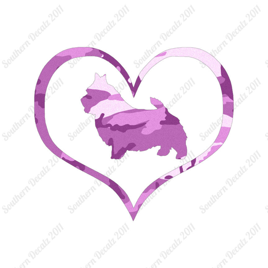 Norwich Terrier Dog Heart Love