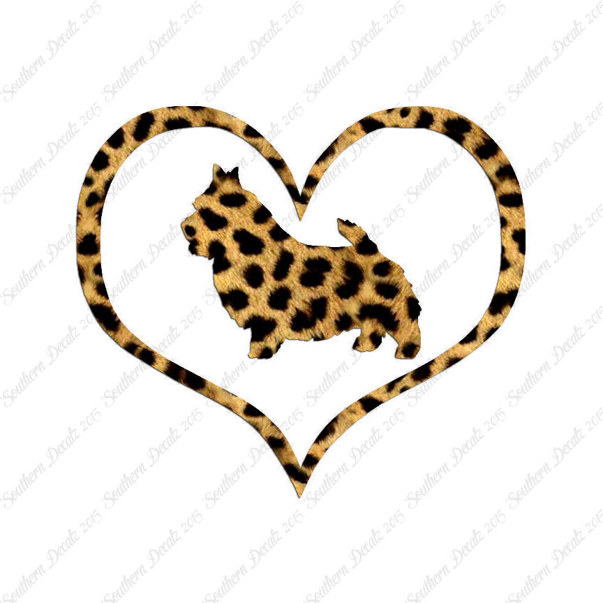 Norwich Terrier Dog Heart Love