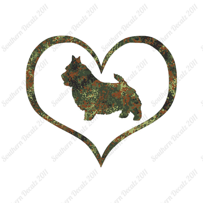 Norwich Terrier Dog Heart Love