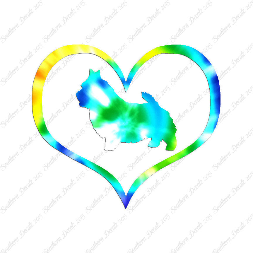 Norwich Terrier Dog Heart Love