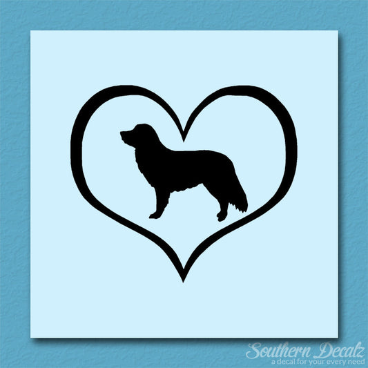 Nova Scotia Retriever Dog Heart Love