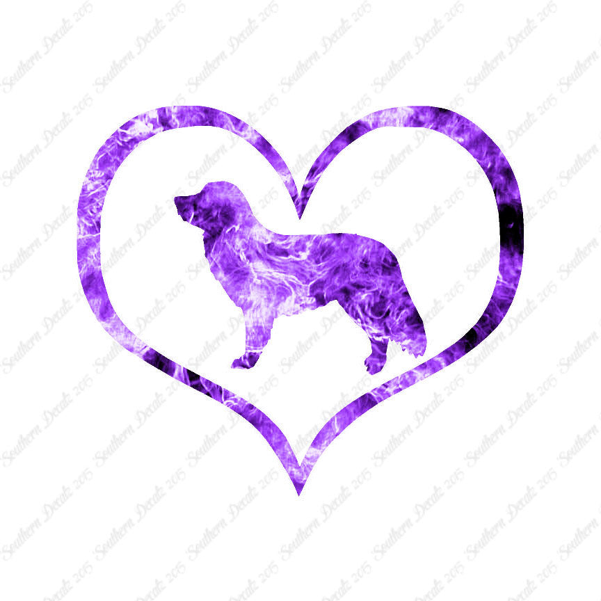 Nova Scotia Retriever Dog Heart Love