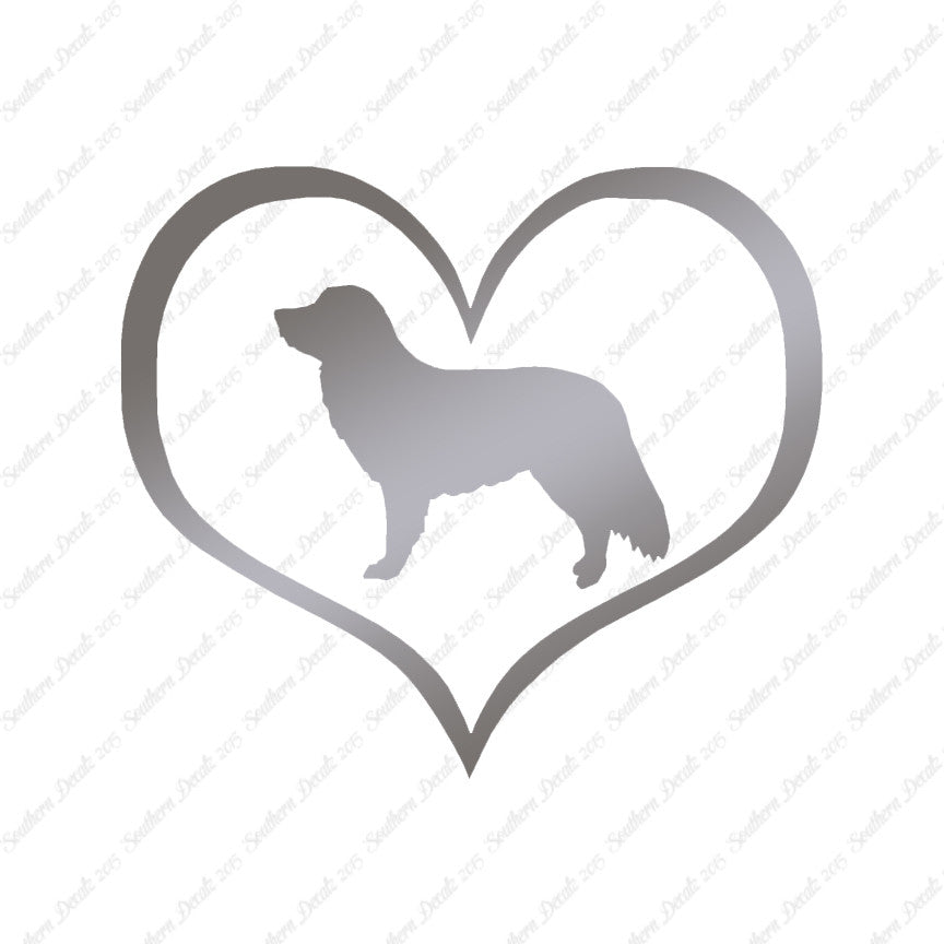 Nova Scotia Retriever Dog Heart Love