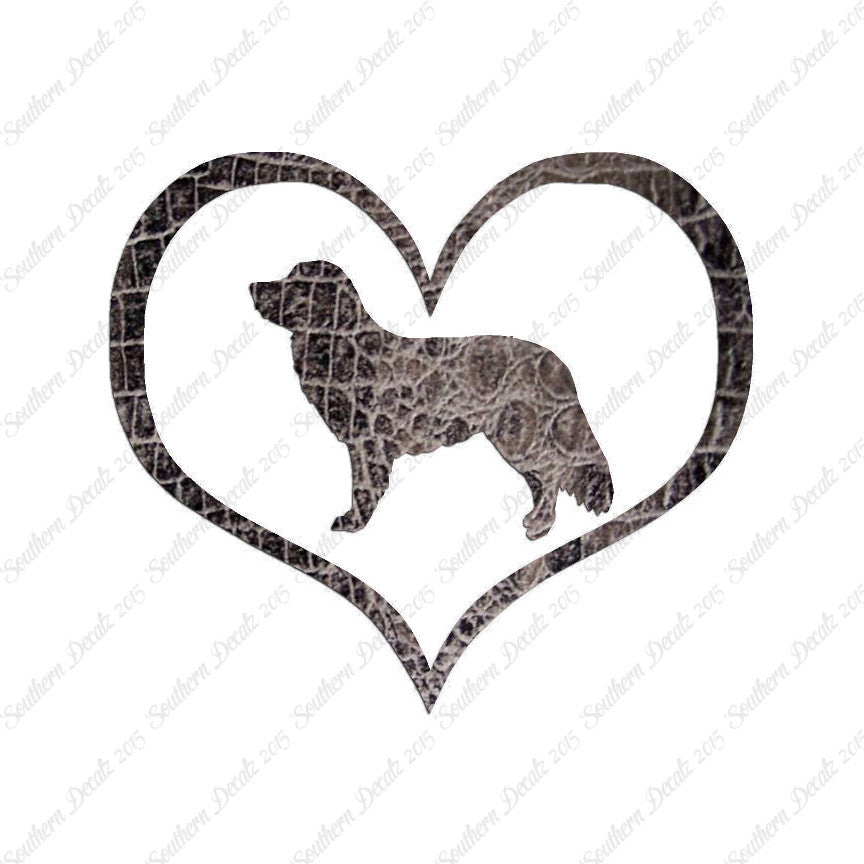 Nova Scotia Retriever Dog Heart Love