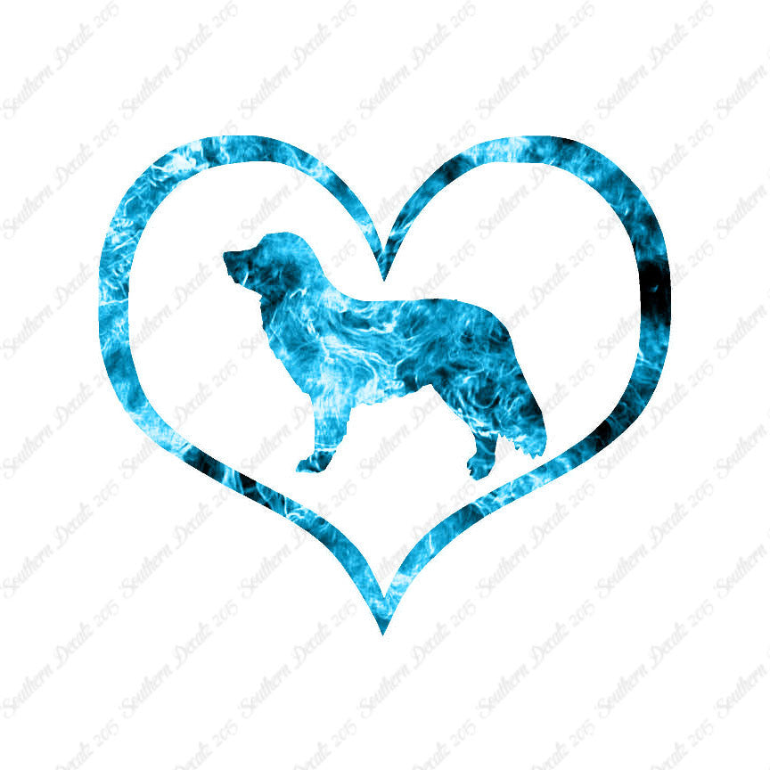 Nova Scotia Retriever Dog Heart Love