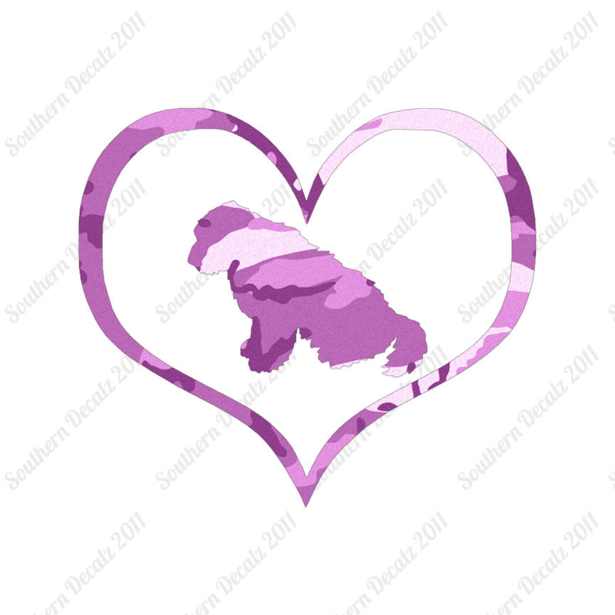 Old English Sheepdog Dog Heart Love