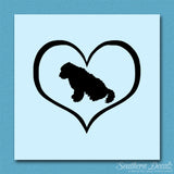 Old English Sheepdog Dog Heart Love