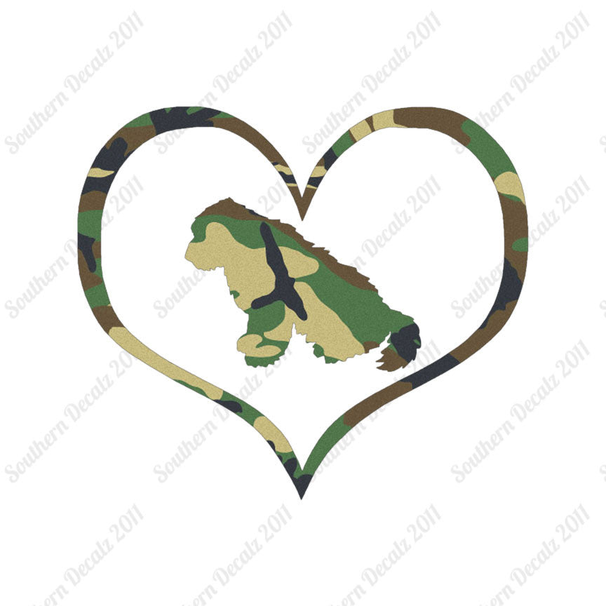 Old English Sheepdog Dog Heart Love