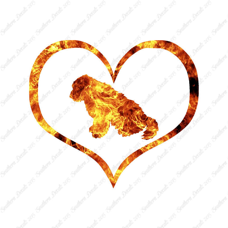 Old English Sheepdog Dog Heart Love