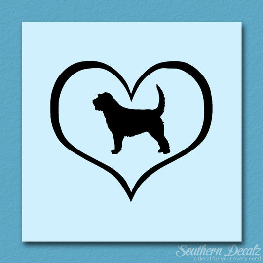 Otterhound Dog Heart Love