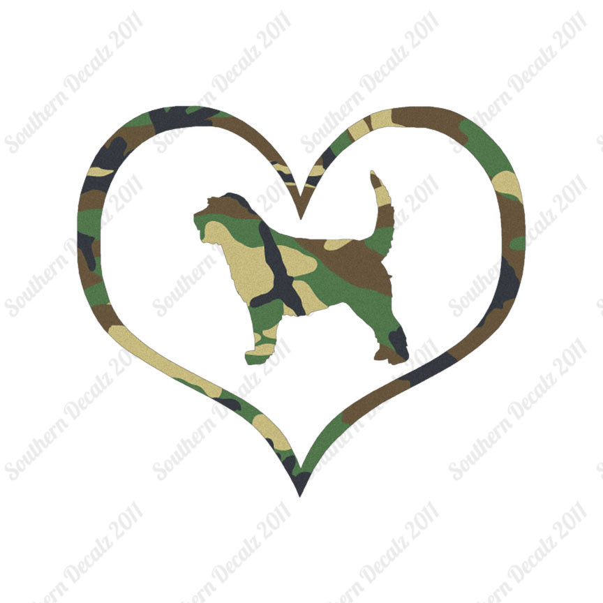 Otterhound Dog Heart Love