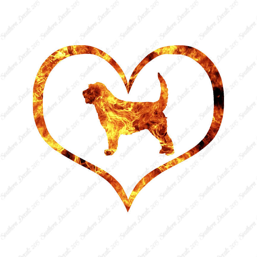 Otterhound Dog Heart Love