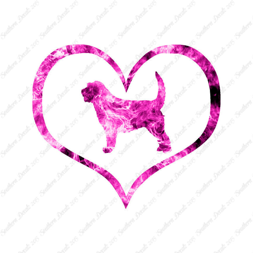 Otterhound Dog Heart Love