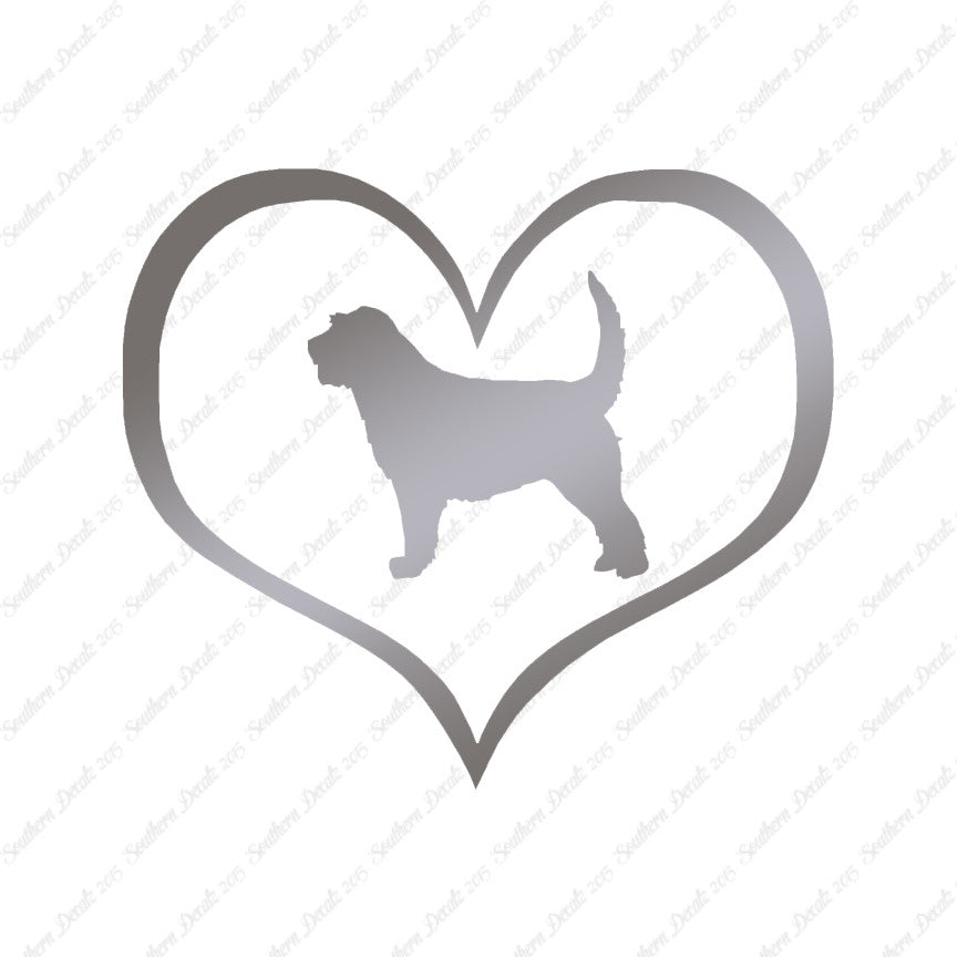 Otterhound Dog Heart Love