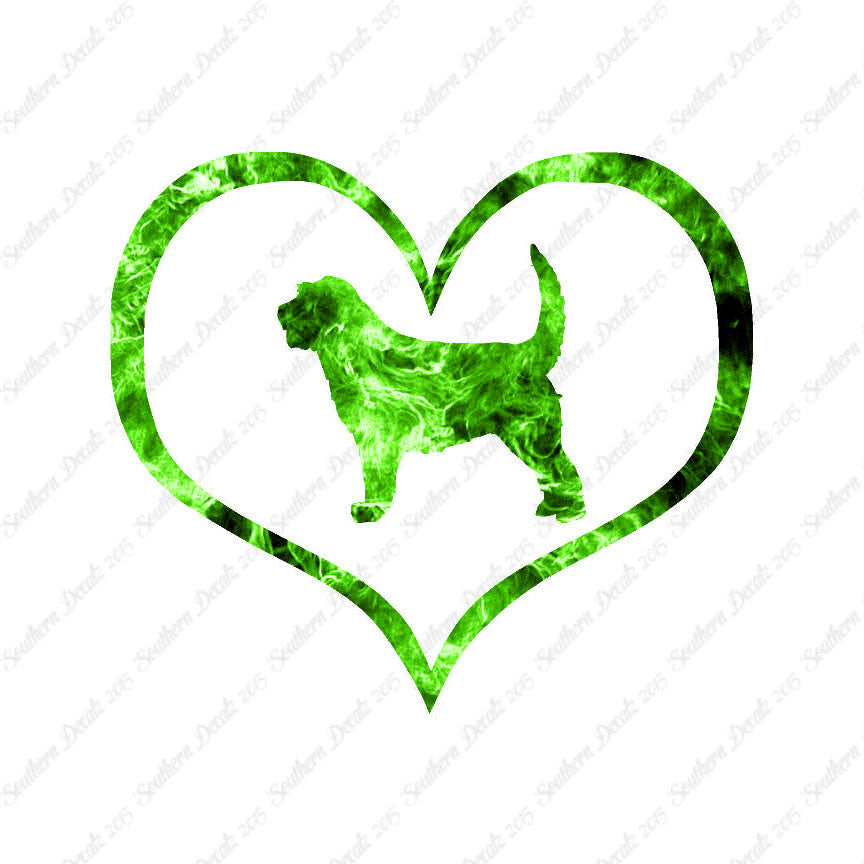 Otterhound Dog Heart Love