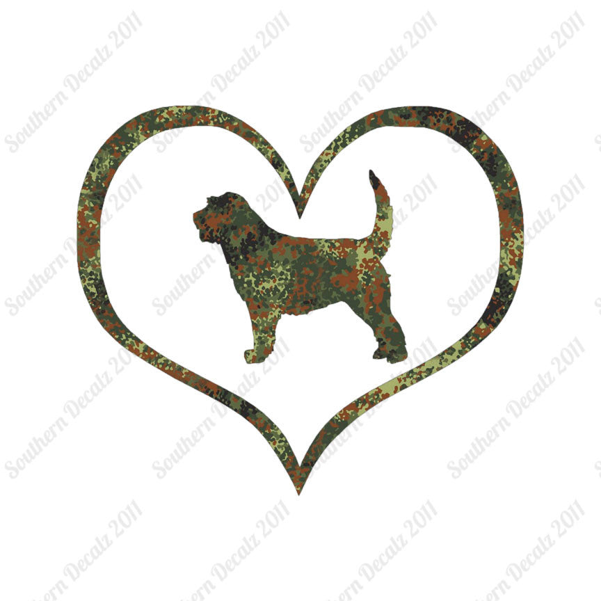 Otterhound Dog Heart Love