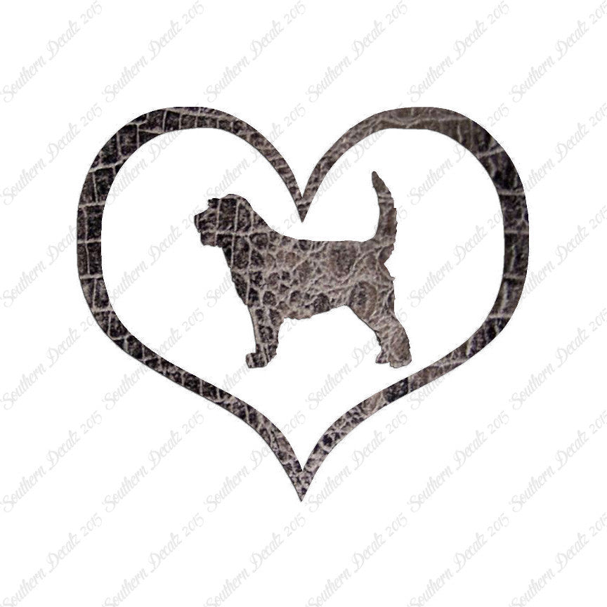 Otterhound Dog Heart Love