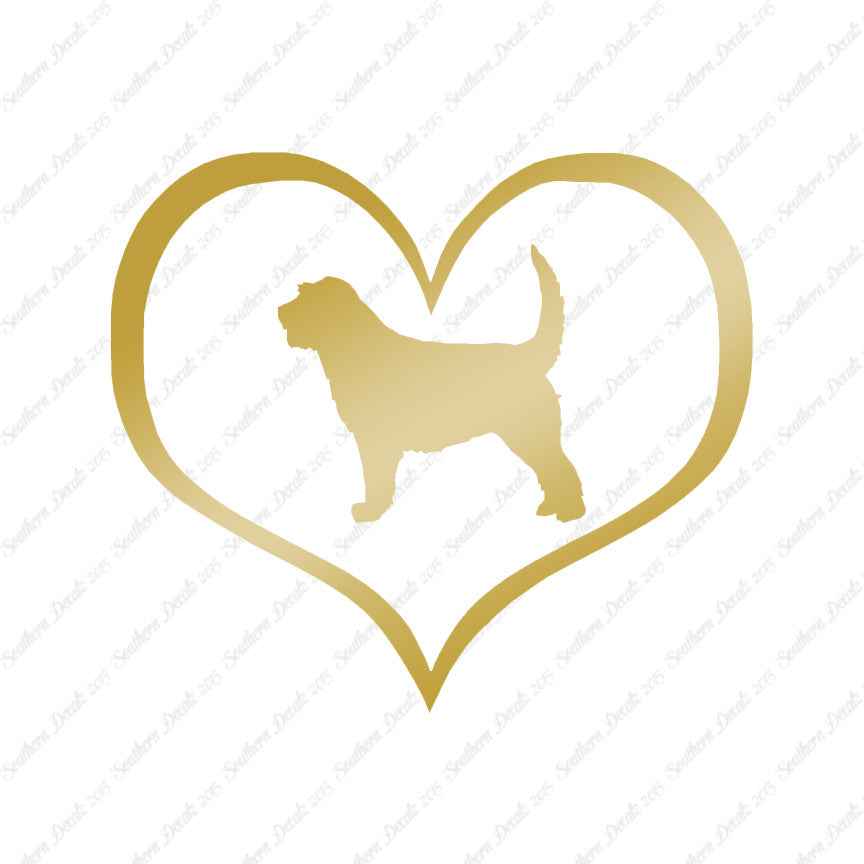 Otterhound Dog Heart Love