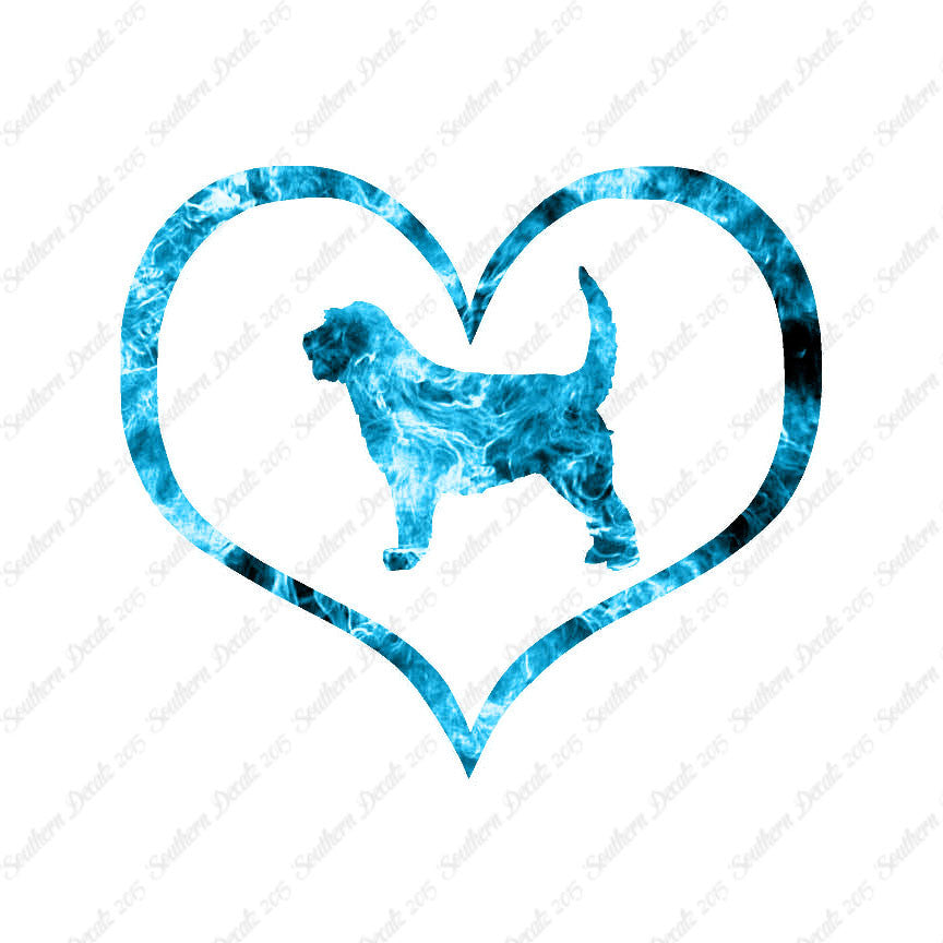 Otterhound Dog Heart Love