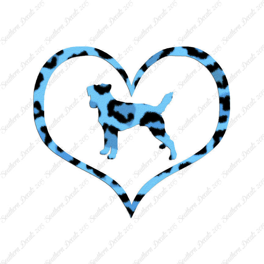 Parson Russell Terrier Dog Heart Love