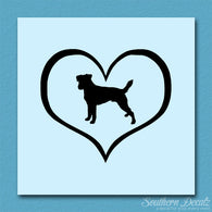 Parson Russell Terrier Dog Heart Love