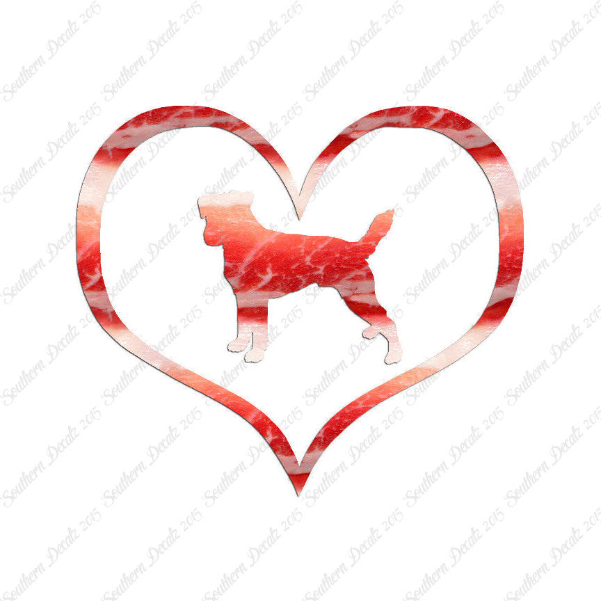 Parson Russell Terrier Dog Heart Love