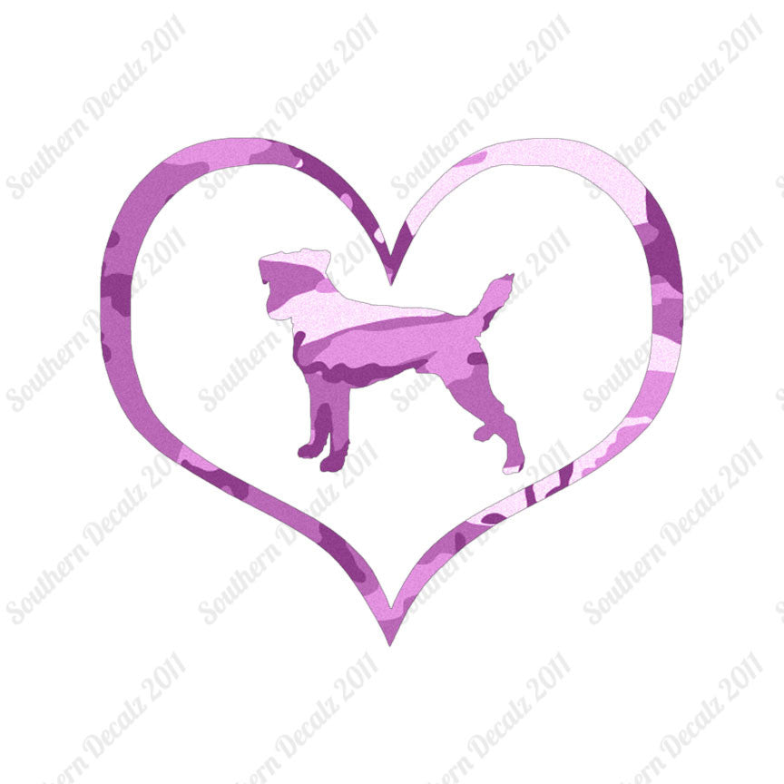 Parson Russell Terrier Dog Heart Love