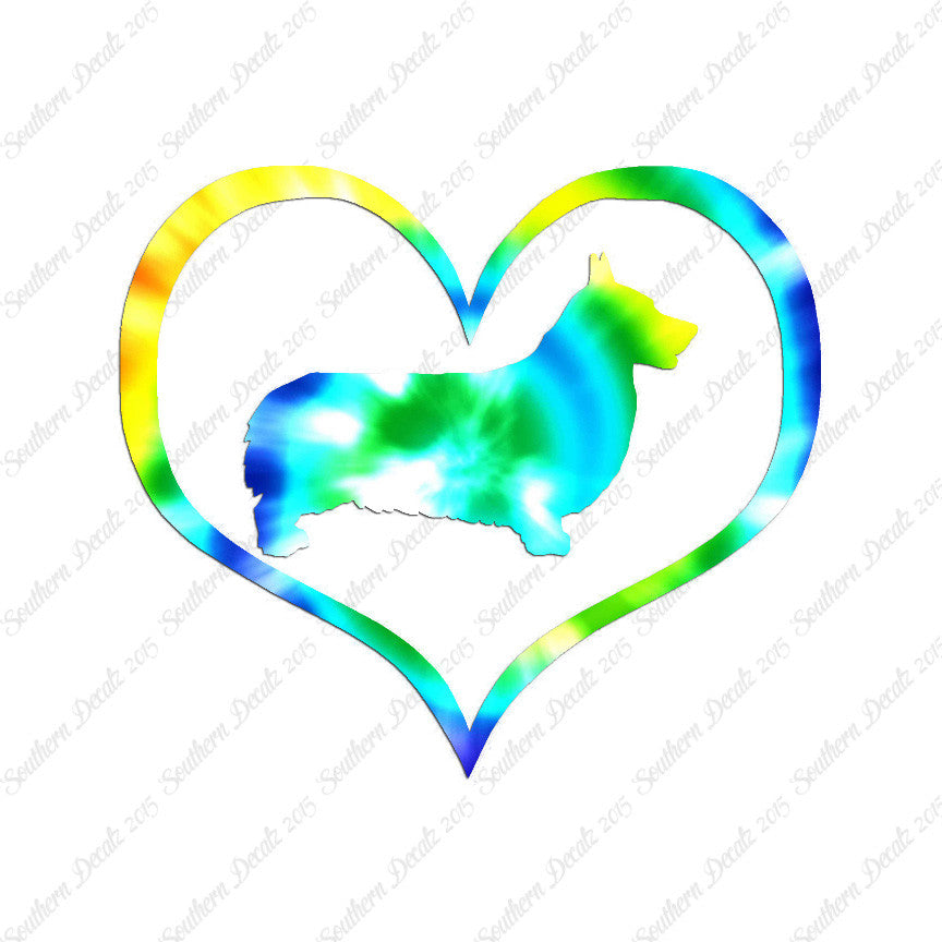 Pembroke Welsh Corgi Dog Heart Love