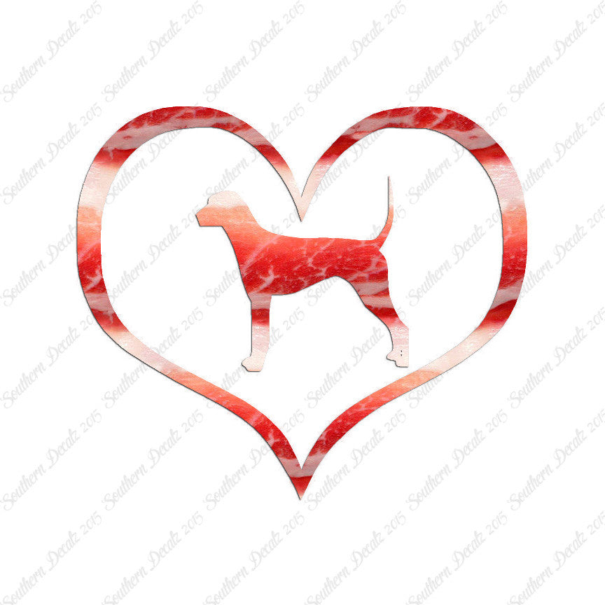 Plott Hound Dog Heart Love