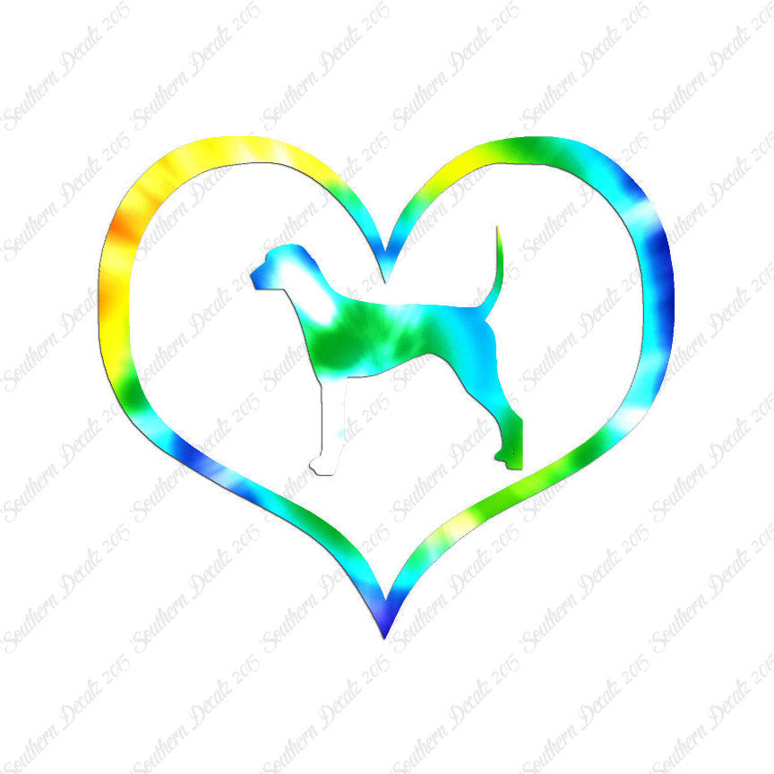 Plott Hound Dog Heart Love