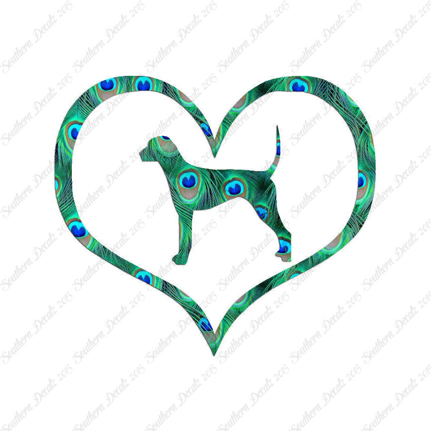 Plott Hound Dog Heart Love
