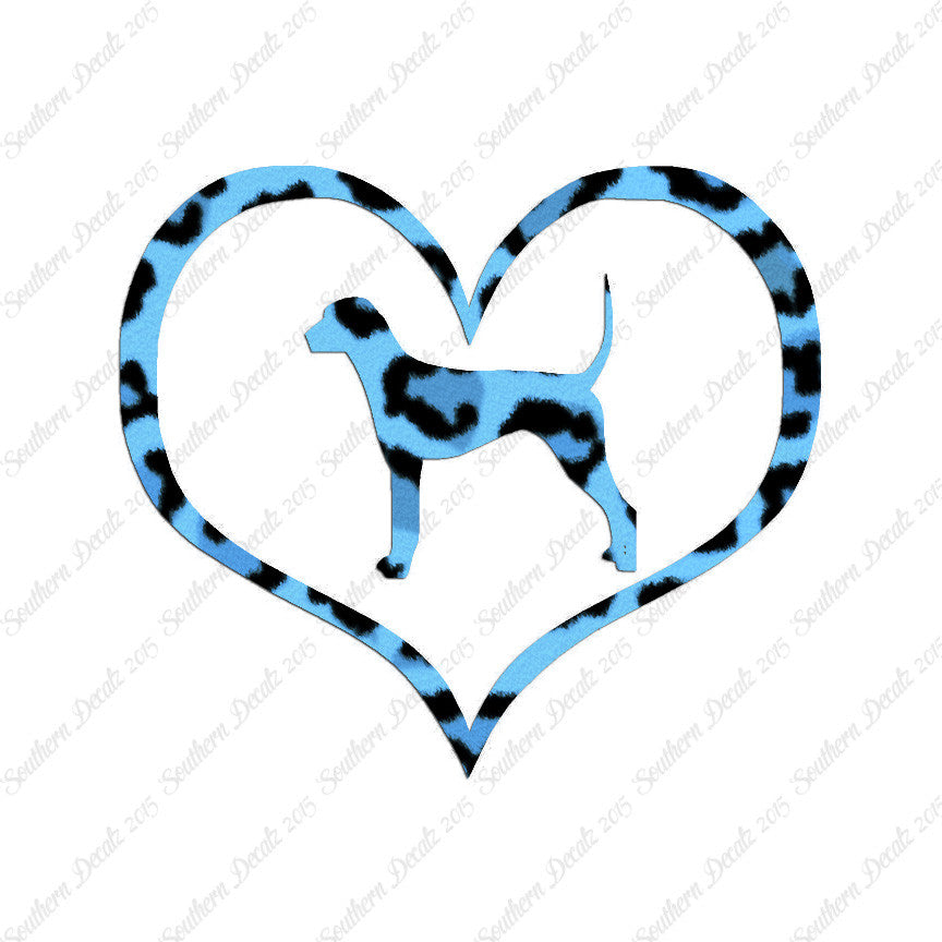 Plott Hound Dog Heart Love