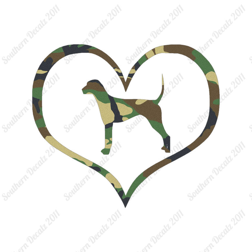 Plott Hound Dog Heart Love