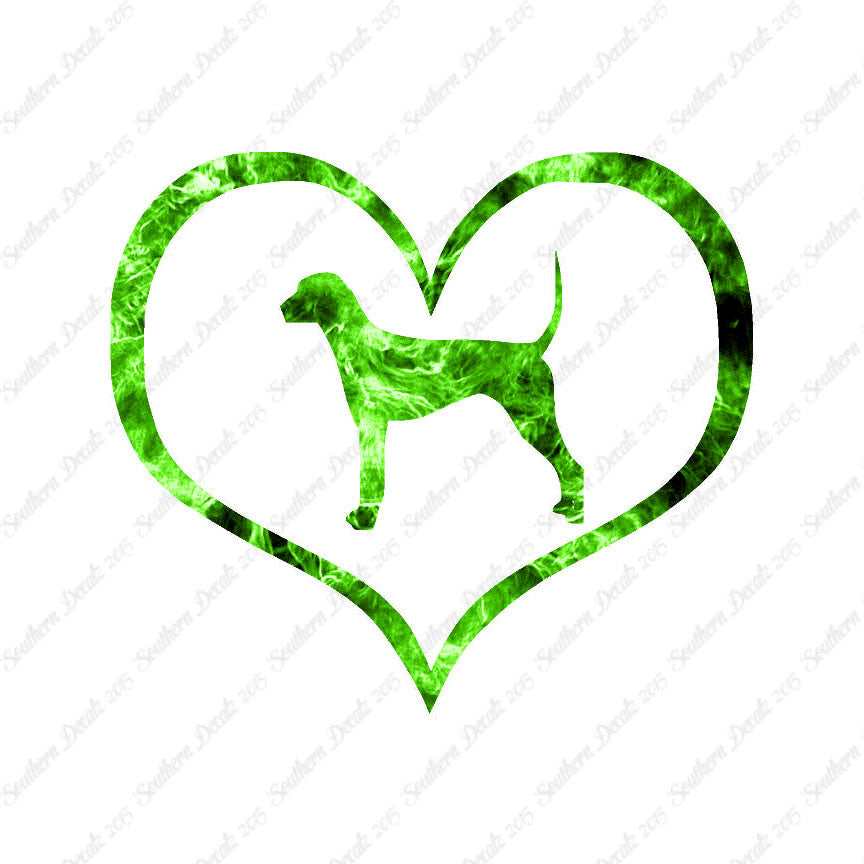Plott Hound Dog Heart Love
