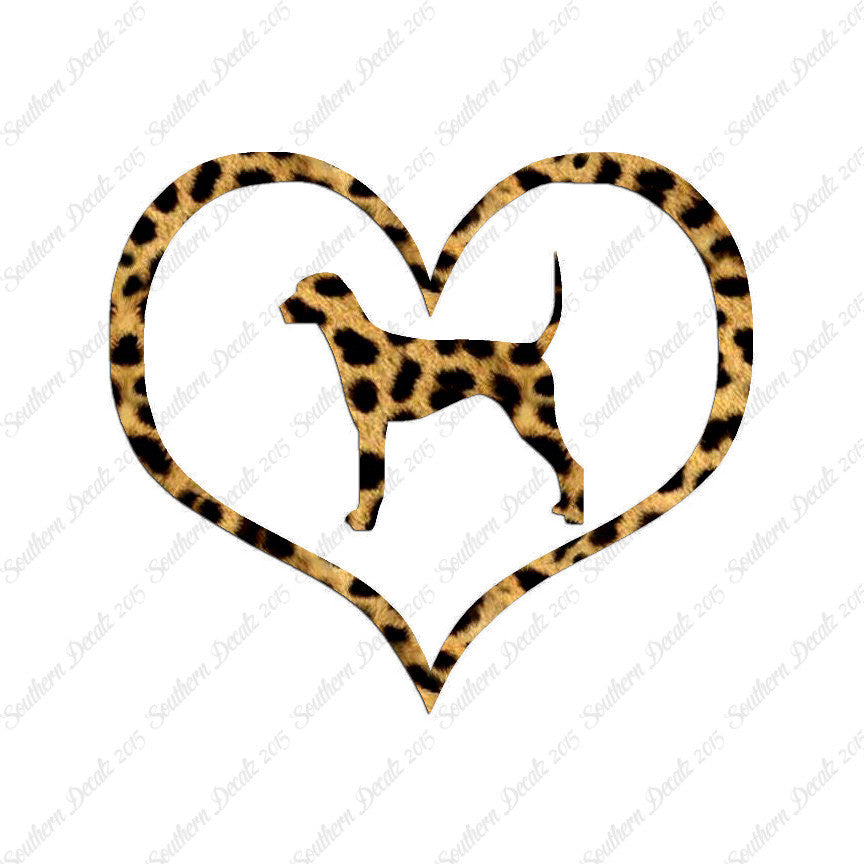 Plott Hound Dog Heart Love