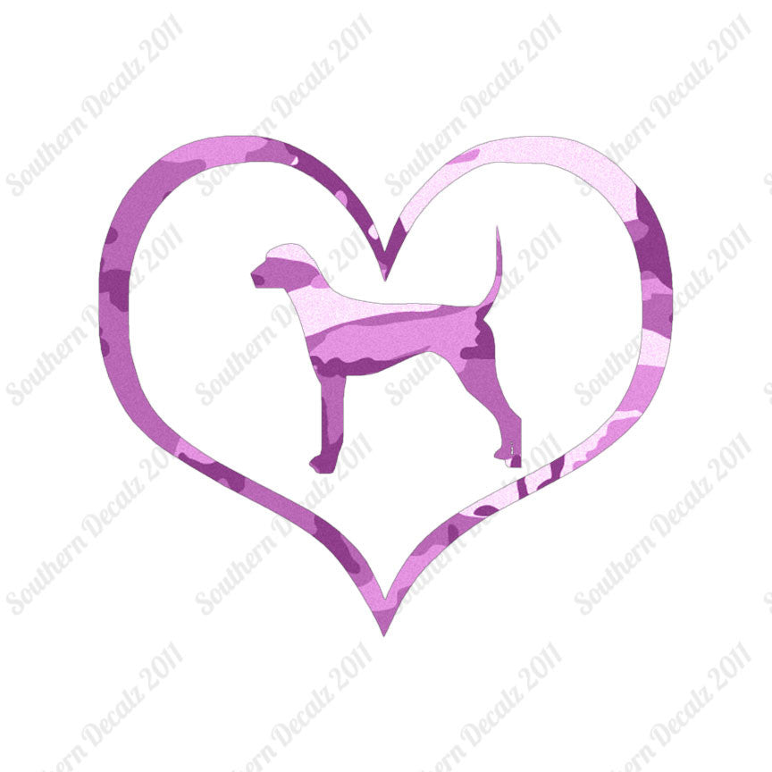 Plott Hound Dog Heart Love