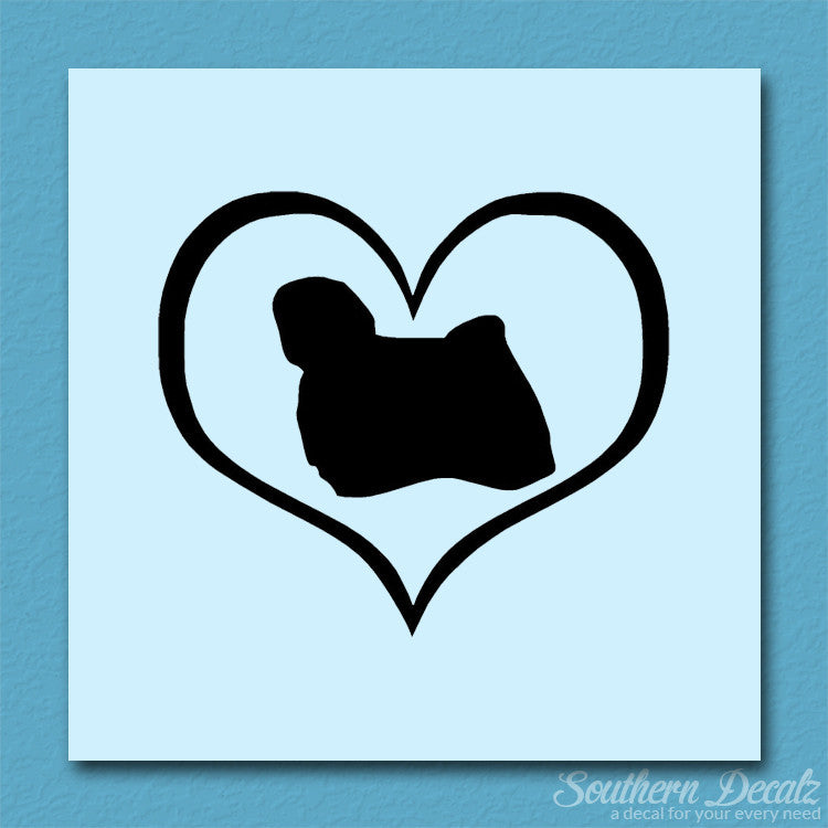 Puli Dog Heart Love