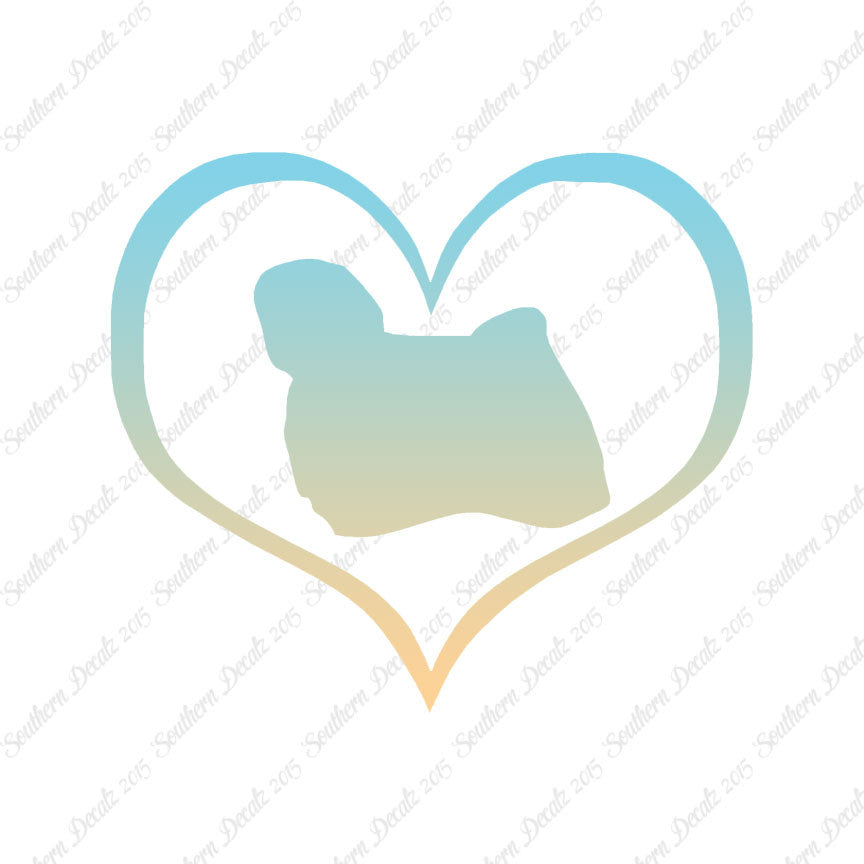 Puli Dog Heart Love