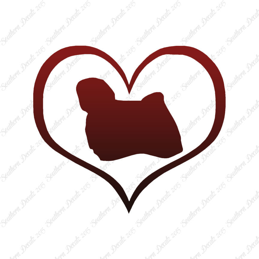 Puli Dog Heart Love