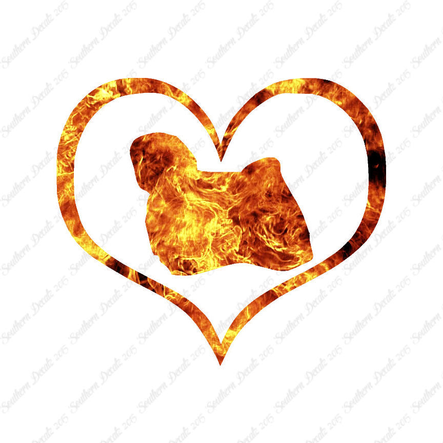 Puli Dog Heart Love