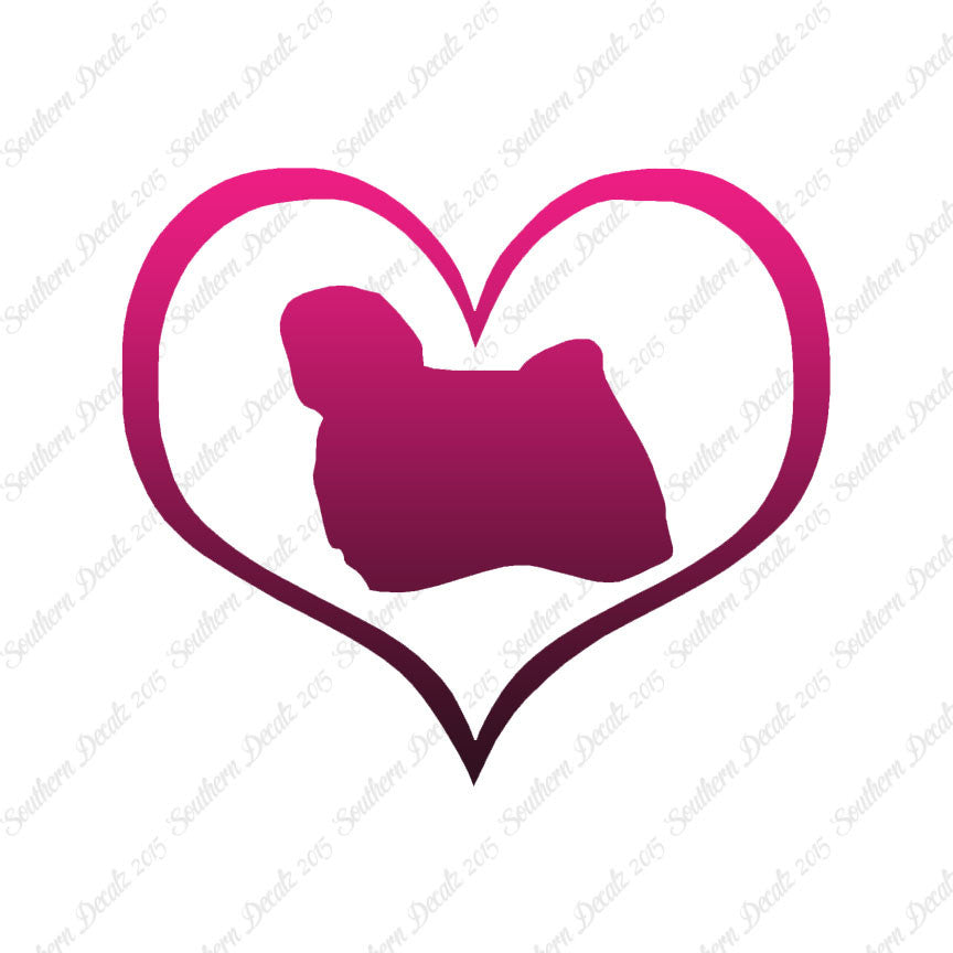 Puli Dog Heart Love