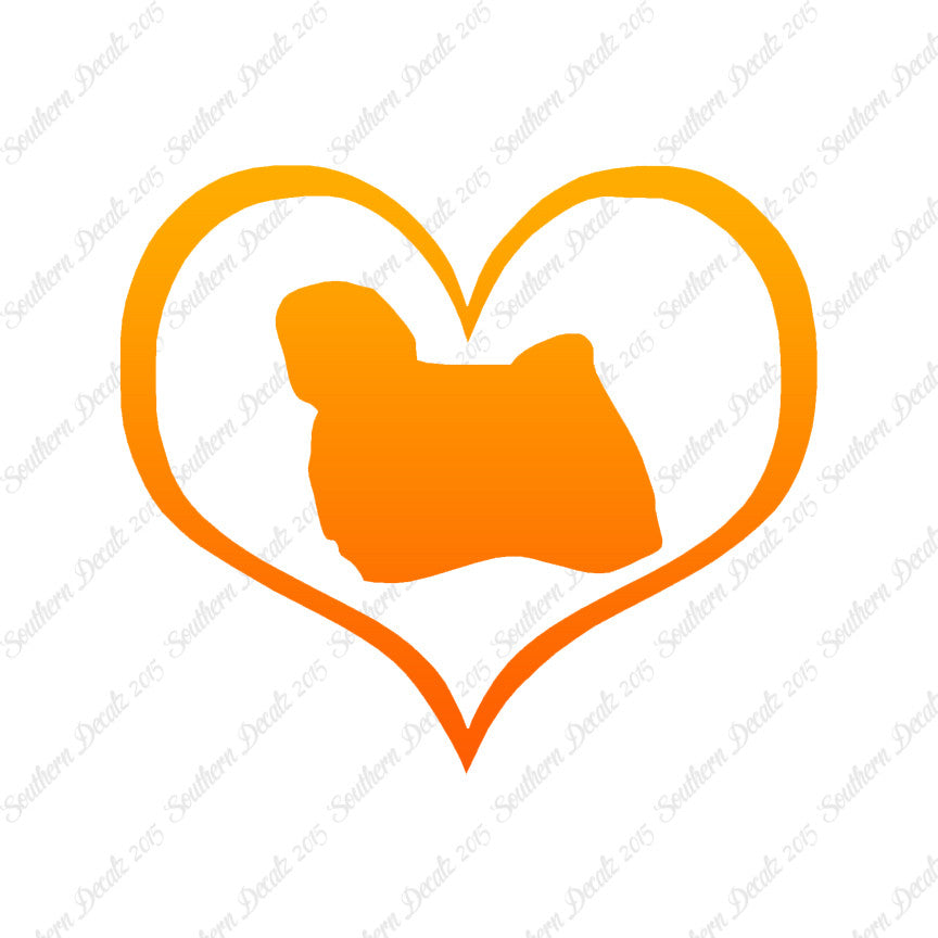 Puli Dog Heart Love