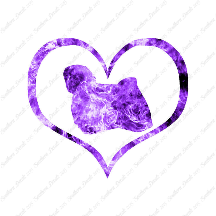 Puli Dog Heart Love