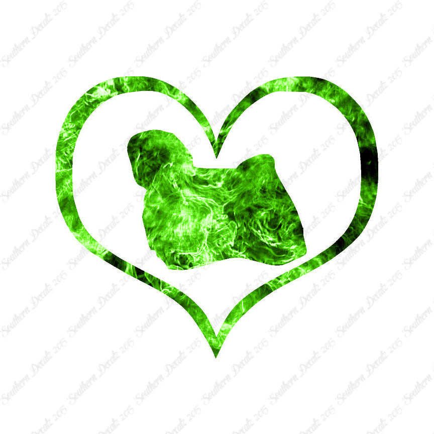 Puli Dog Heart Love