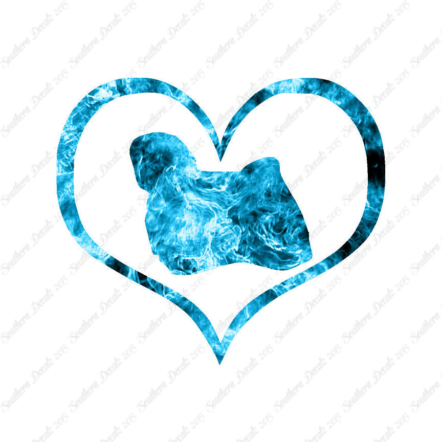 Puli Dog Heart Love
