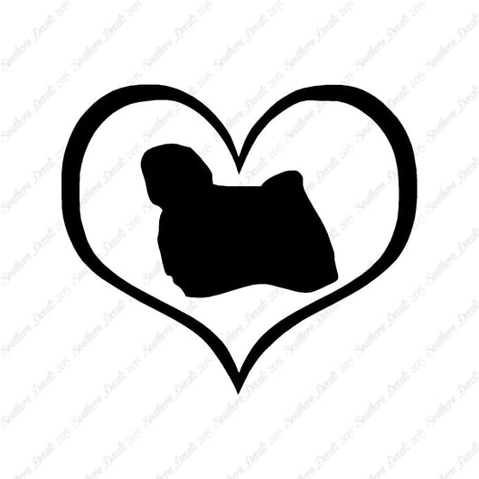 Puli Dog Heart Love