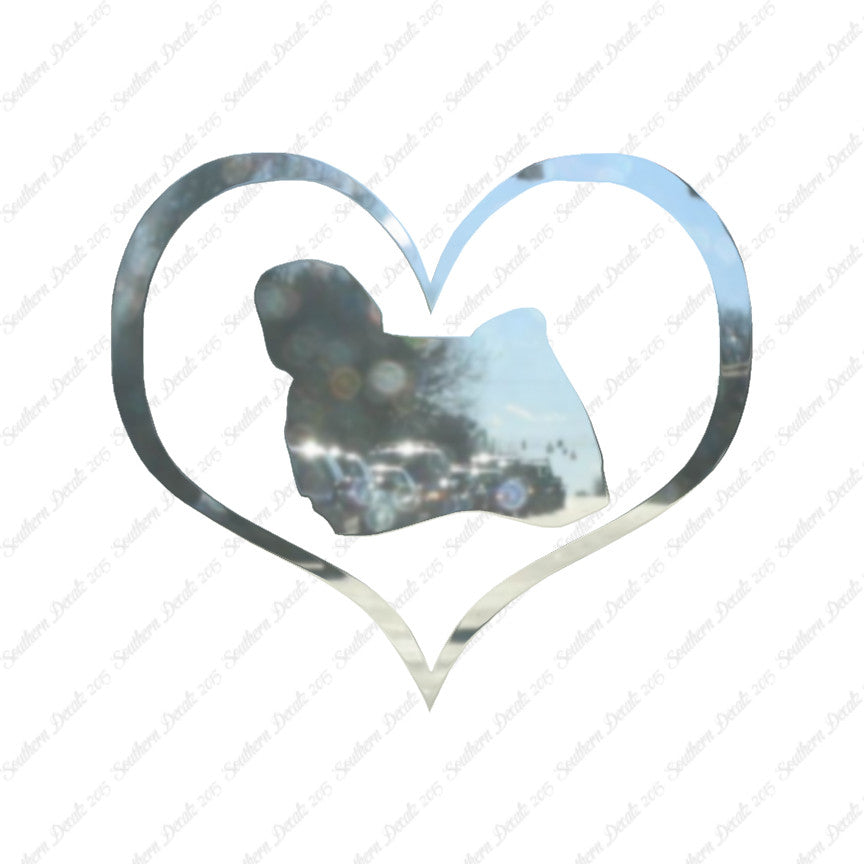 Puli Dog Heart Love