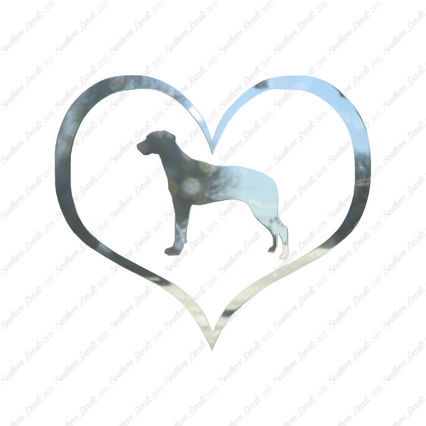 Rhodesian Ridgeback Dog Heart Love