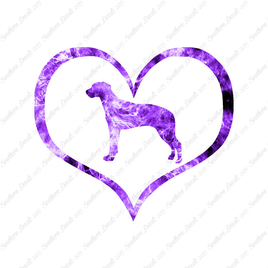 Rhodesian Ridgeback Dog Heart Love
