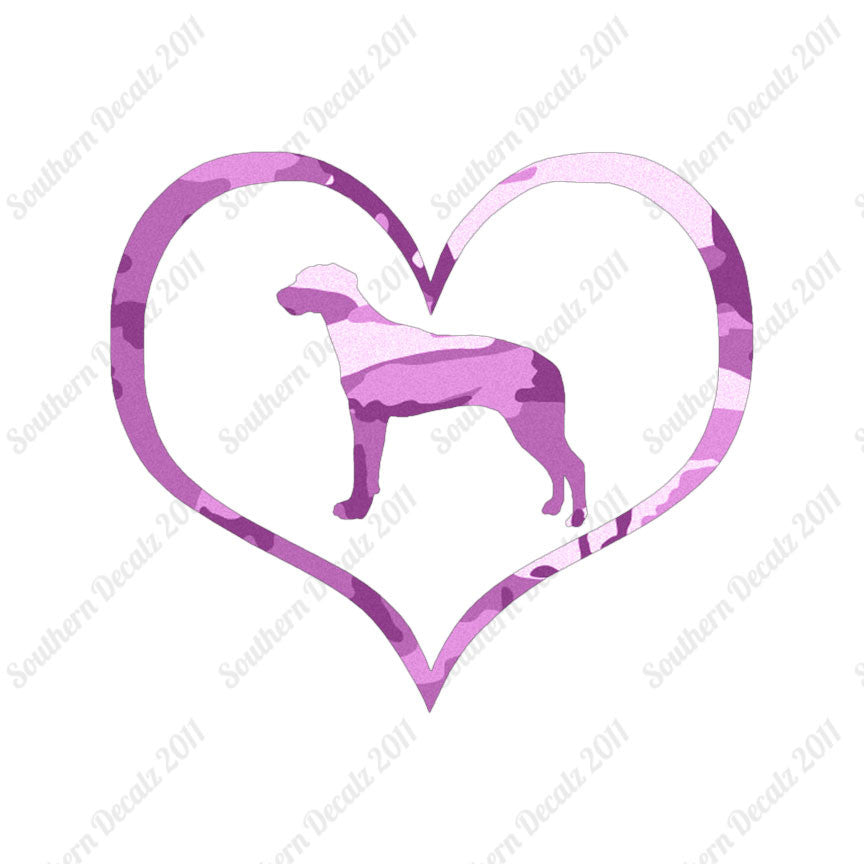 Rhodesian Ridgeback Dog Heart Love